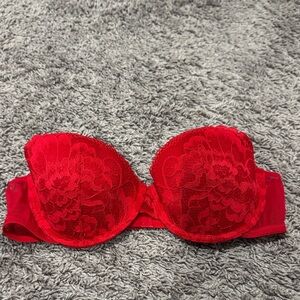 H&M Vibrant Red Lace Bra